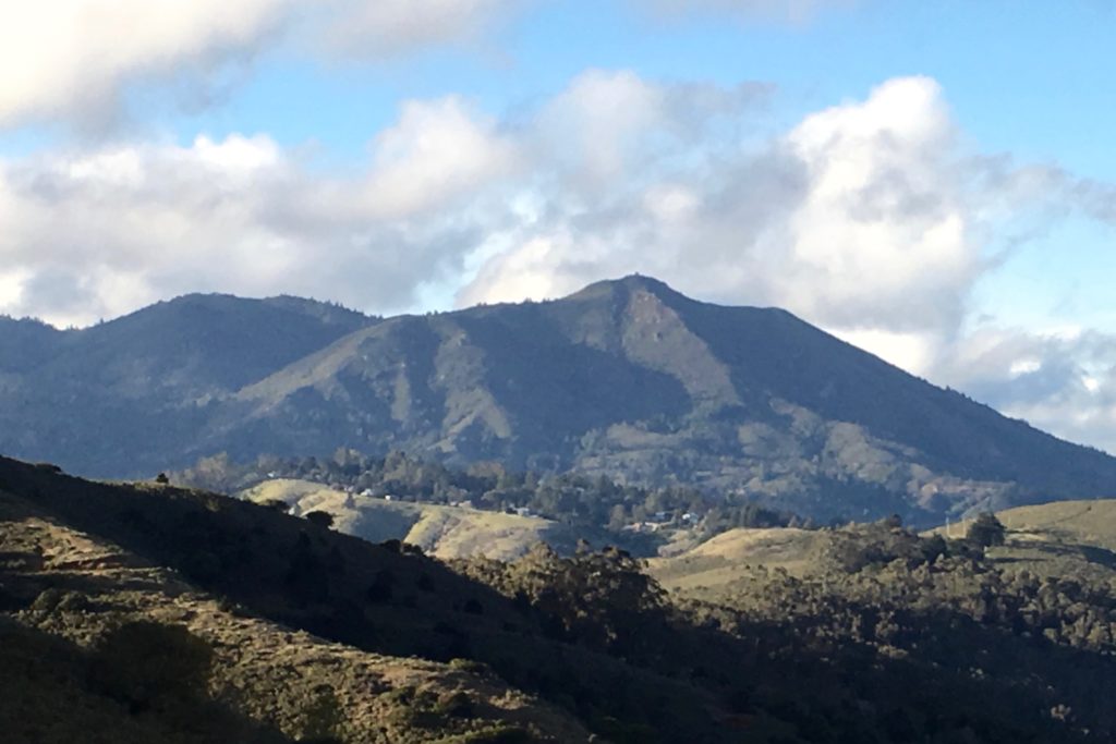 Mt. Tamalpais, viewed from the south